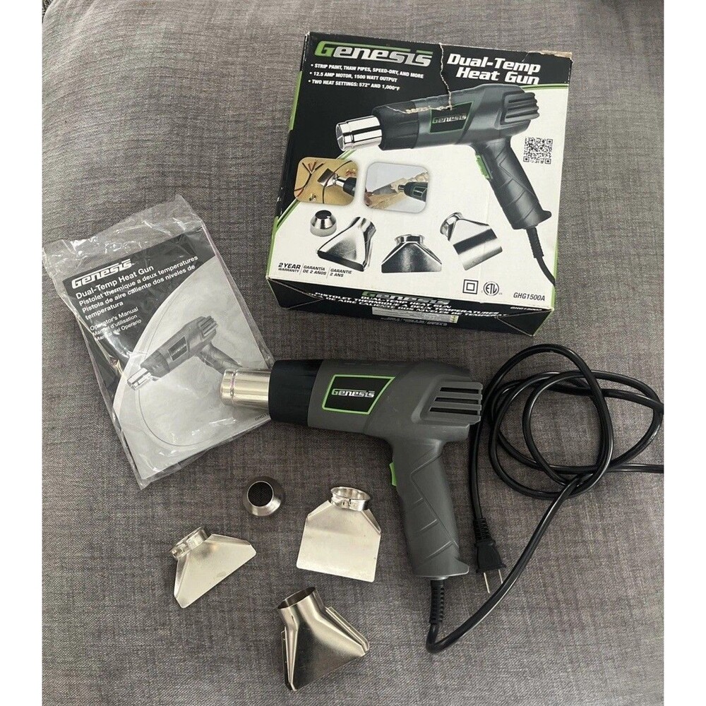 Genesis Dual‑Temp Heat Gun Pre Owned
